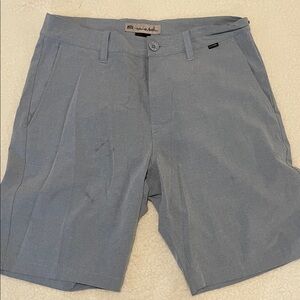 Travis Mathew Men's Sky Blue Flat Front Shorts